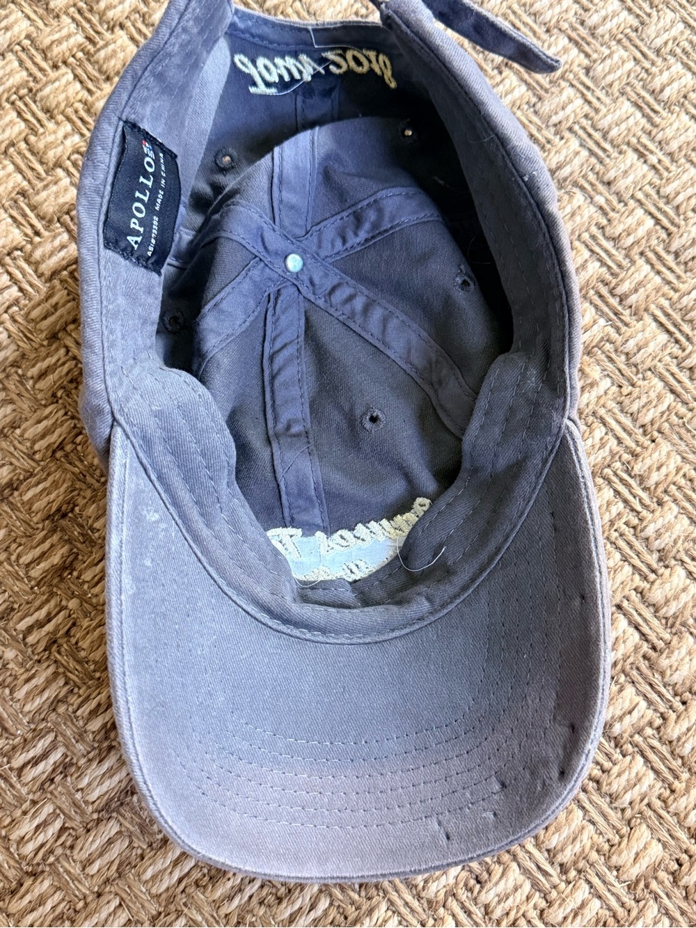 James Taylor & His All-Star Band Tour 2018 Navy Embroidered Cap - unisex - Picture 3 of 3